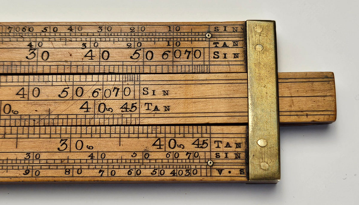 Sliding Gunter - brass inserts