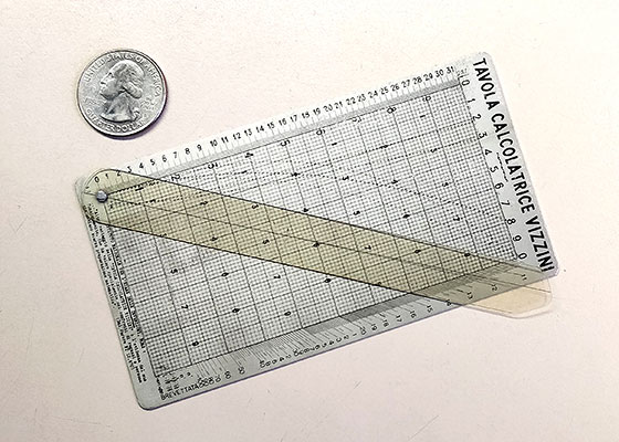 Vizzini’s Calculating Table 1