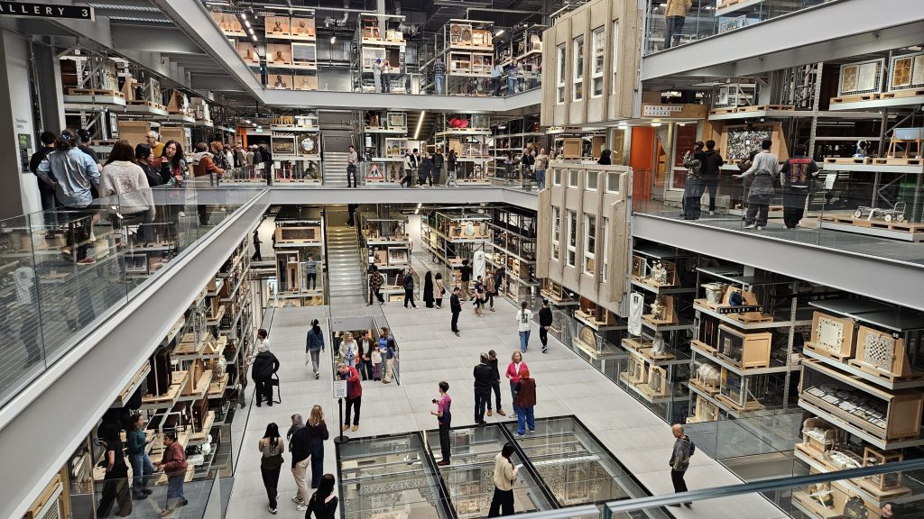 Wonderful chaos 2 The V&A East Storehouse.