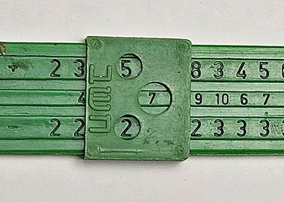 An arithmetical ruler 1