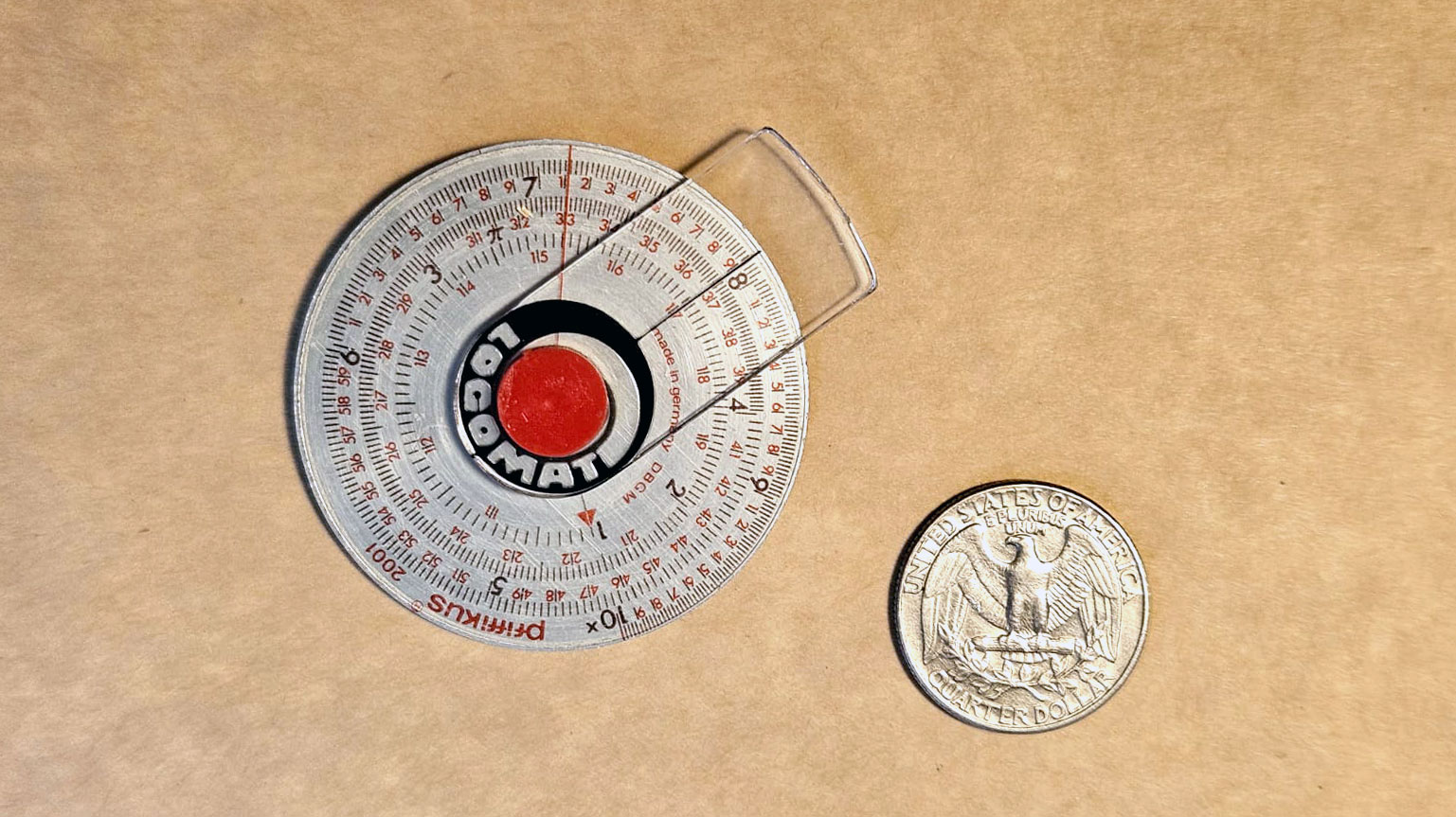 The Logomat Pfiffikus 2001 slide rule