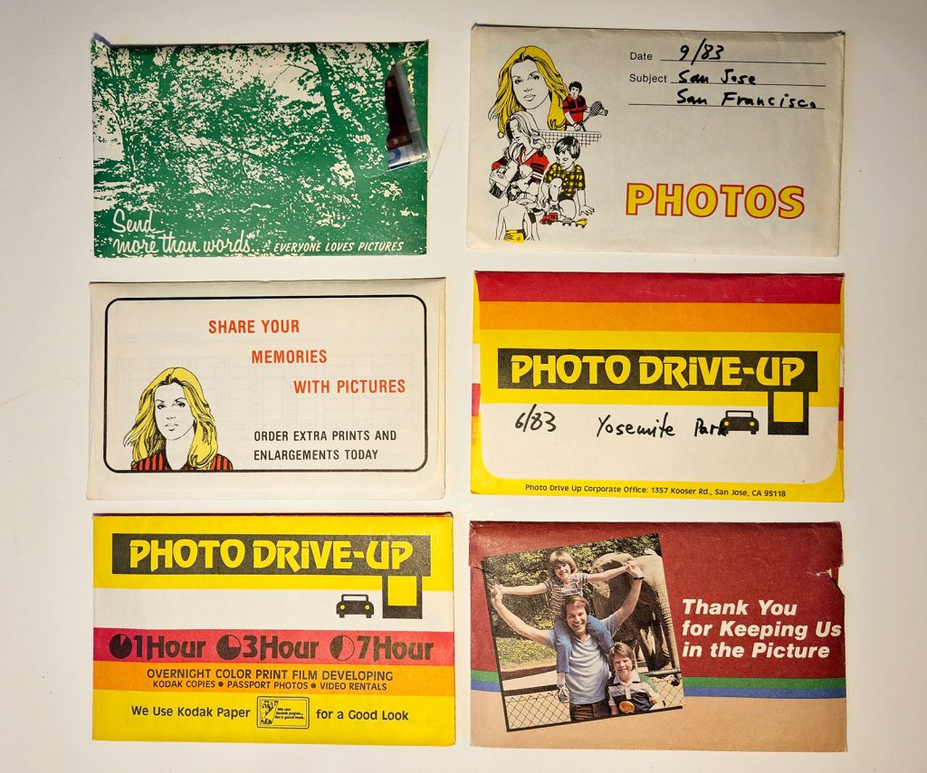 35mm negative envelopes